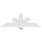 Ekena Millwork Kennewick Architectural Grade PVC Gable Bracket, 60"W x 20"H x 4"D x 6"F, 8/12 Pitch GBP060X20X0406KEN00 - alternate 3